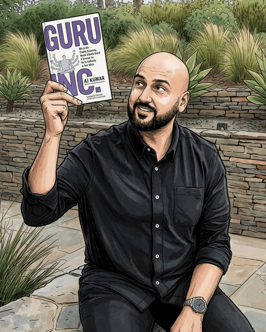 AJ Kumar's debut book GURU, INC.