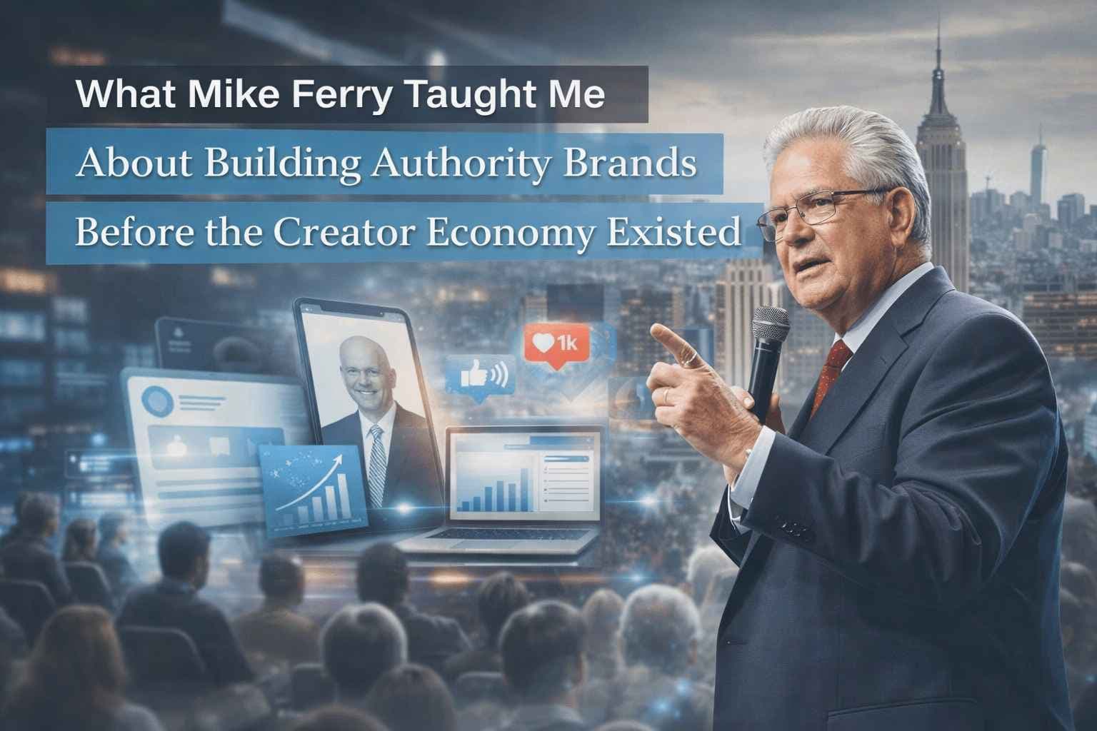 What Mike Ferry Taught Me About Building Authority Brands Before the Creator Economy Existed