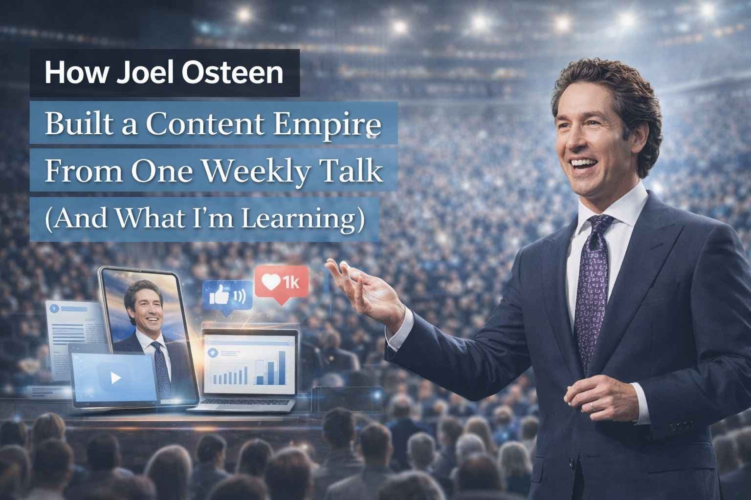 How Joel Osteen Turned Christianity Into a Personal Brand Empire (And What Creators Can Learn From It)