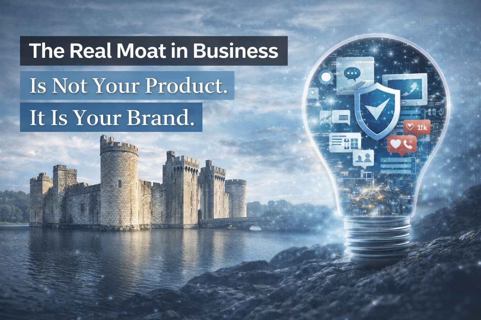 The Real Moat in Business Is Not Your Product. It Is Your Brand