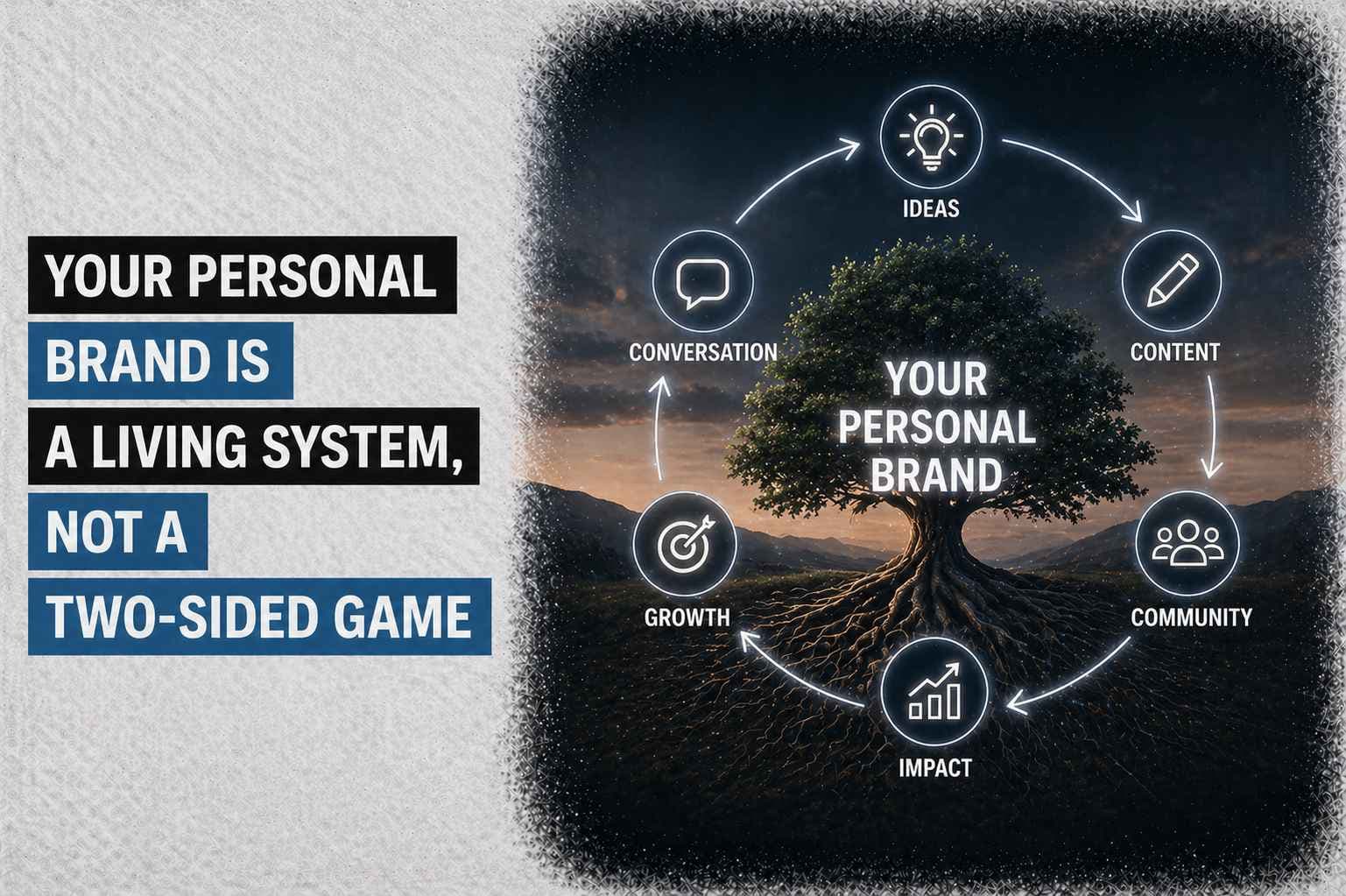 Your Personal Brand Is a Living System, Not a Two-Sided Game