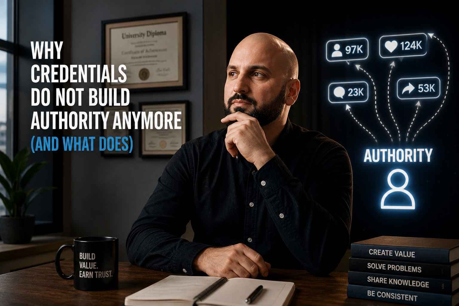 Why Credentials Do Not Build Authority Anymore (And What Does)