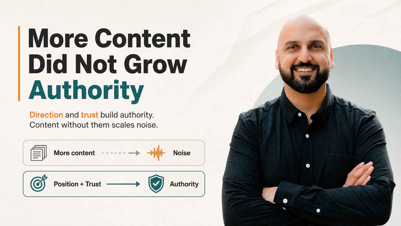 Why More Content Did Not Grow the Founder's Authority