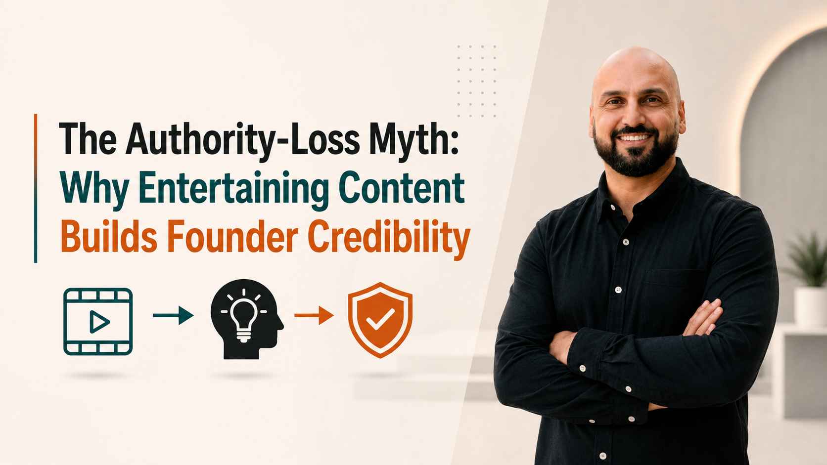 The Authority-Loss Myth: Why Entertaining Content Builds Founder Credibility