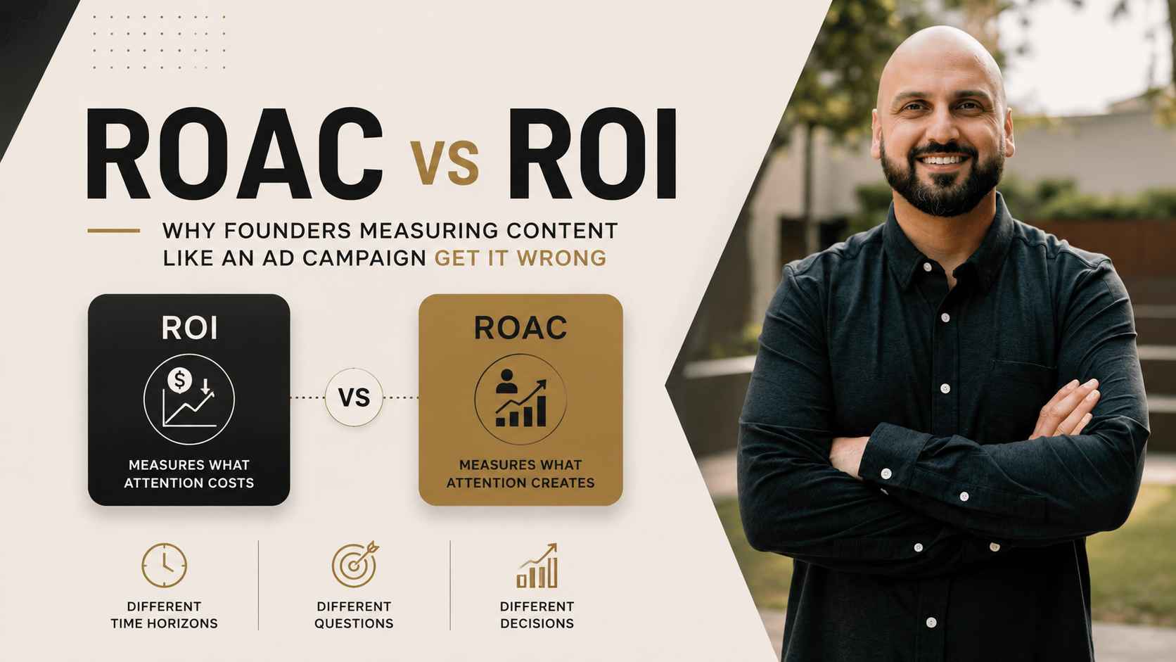ROAC vs ROI: Why Founders Measuring Content Like an Ad Campaign Get It Wrong