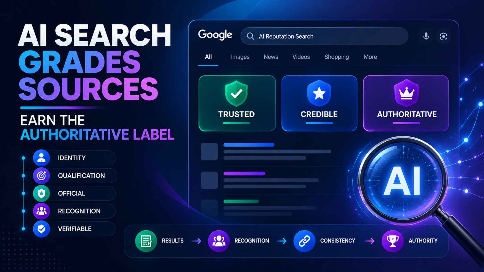 AI Search Is Grading Sources: How Founders Earn the Authoritative Label